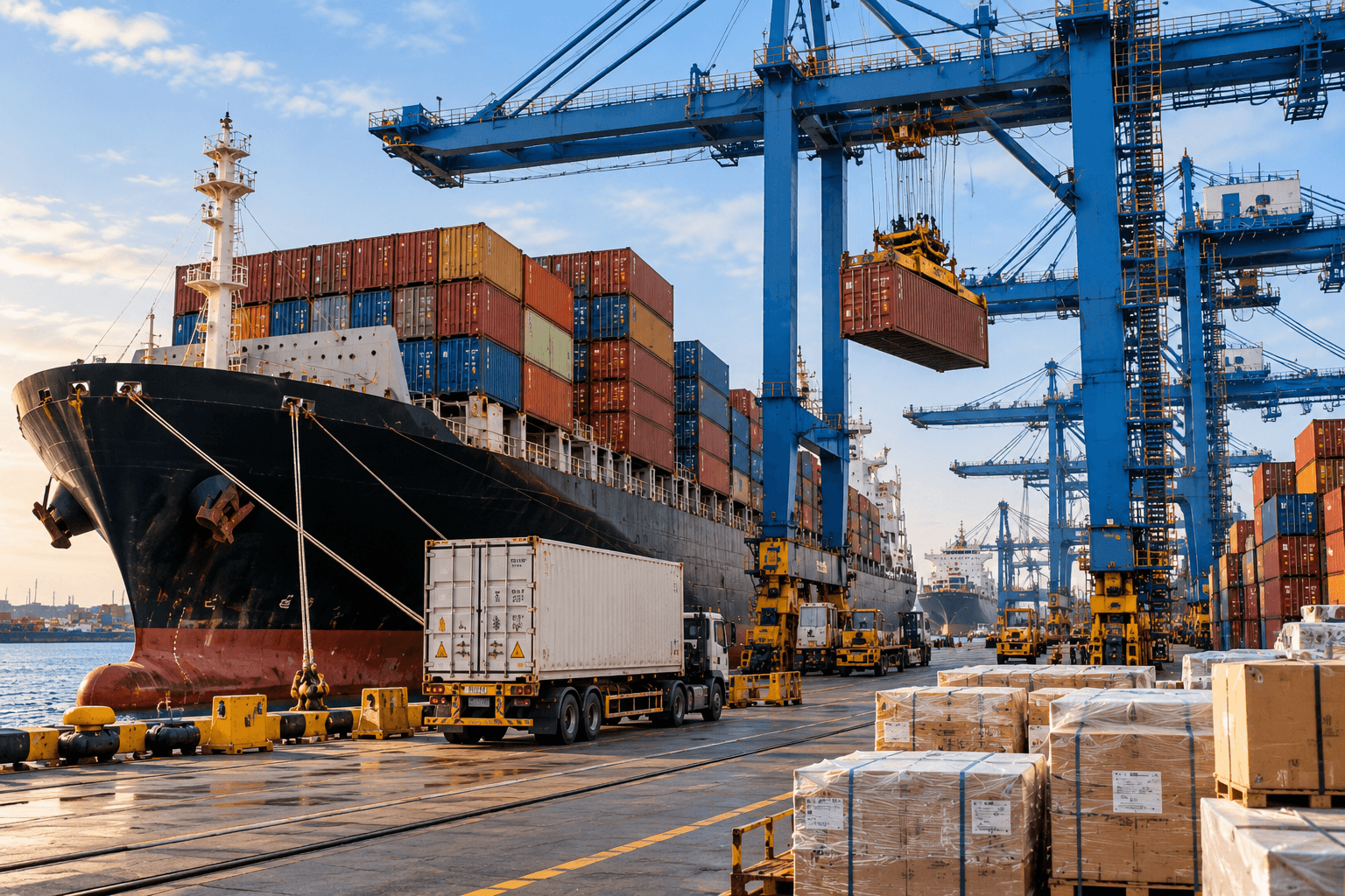 Clearing in the Port of Destination (POD)